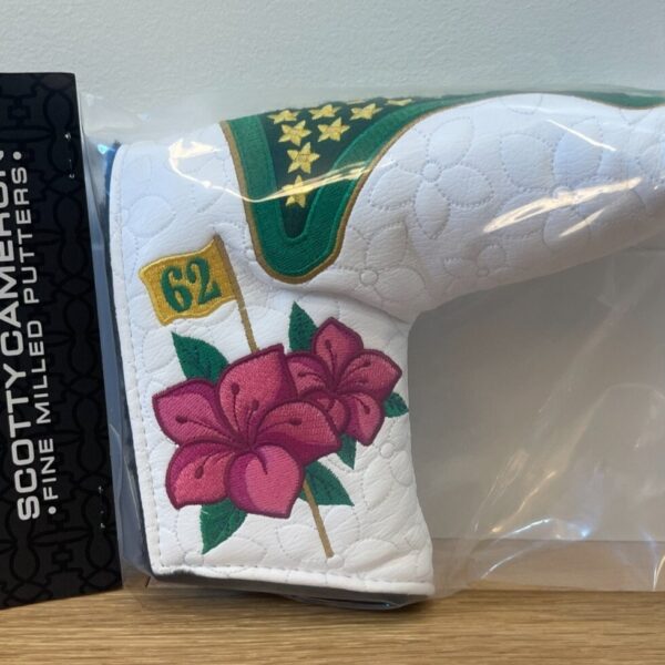 Scotty Cameron 2025 The Masters Blade Floral Dog Golf Putter Headcover.