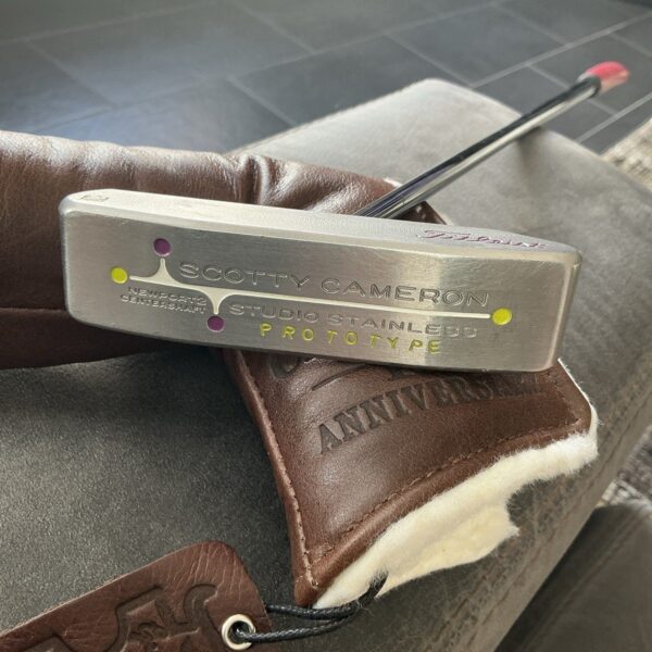 Scotty Cameron Newport 2 Studio Center Shaft Stainless Prototype “Custom Shop”
