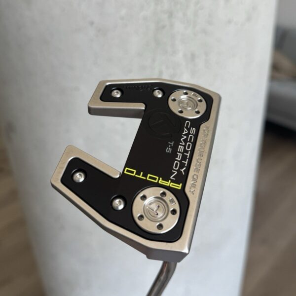 Scotty Cameron Circle T Phantom T5 Tour SSS w/Top Line & Single Bend Welded Neck