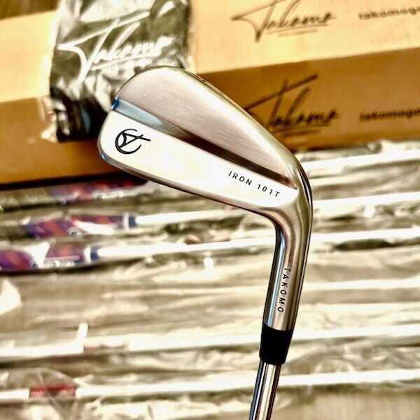 TAKOMO 101t irons 4-pw all std specs upgraded grips BRAND NEW IN BOX.