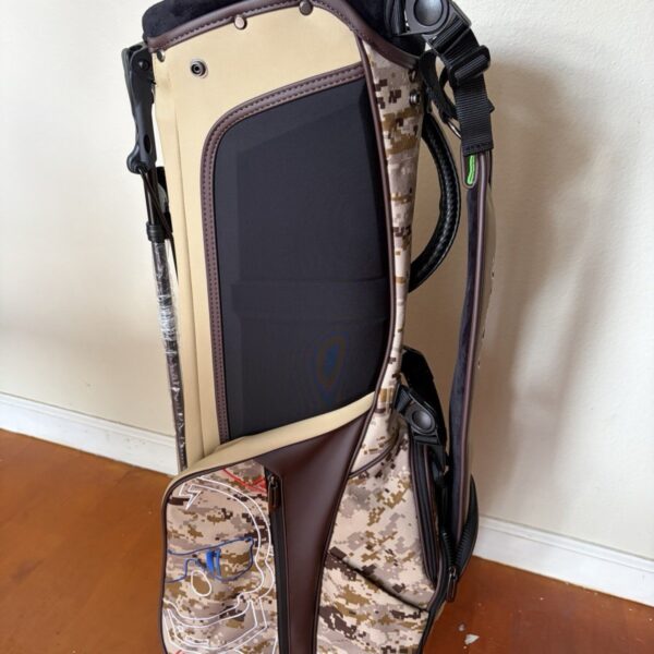 Swag Golf Desert Camo Stacked Skull Stand Bag - Limited Edition.